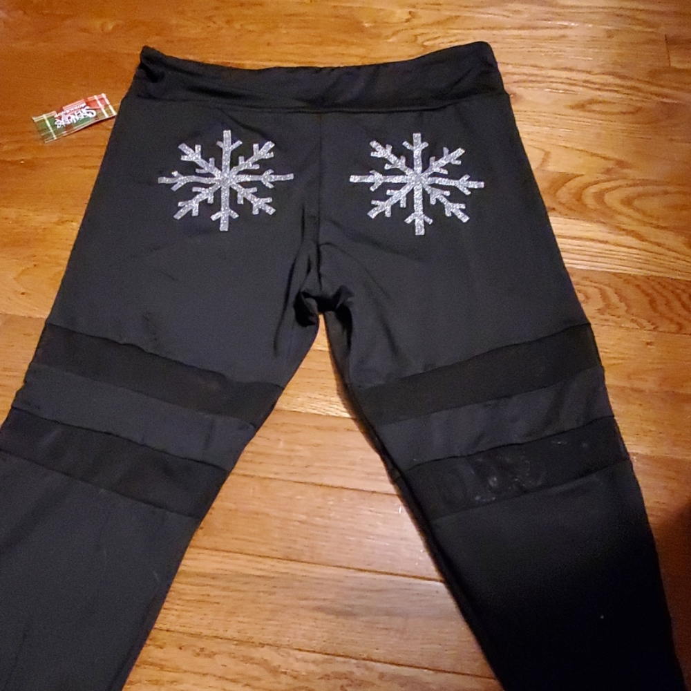 Mesh leggings